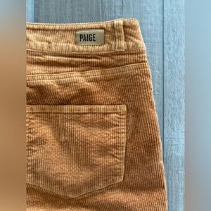 PAIGE skinny corduroy pants “Hoxton Ankle”